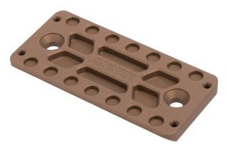 3.1" ARCA rail section for M-LOK platforms
